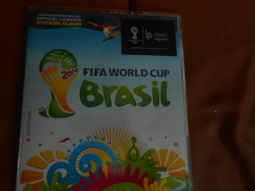 Album Figurinhas Da Copa 2014 Completo Com A Capa Protetora