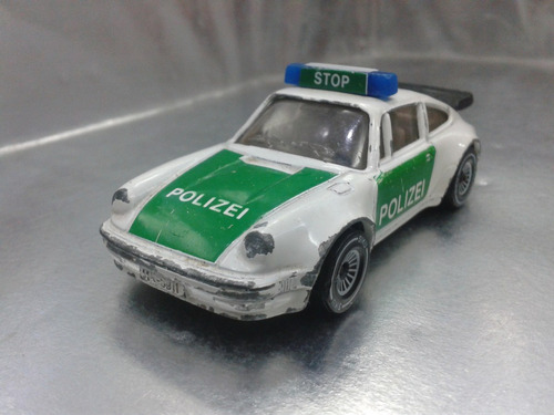 Siku - Porsche 911 Turbo Policia De 1989 M.i. Germany Bs