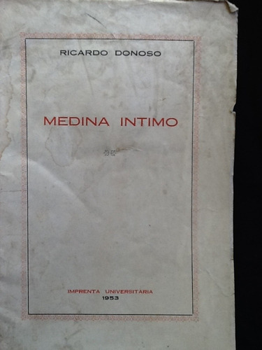 Medina Íntimo - Ricardo Donoso - 1953