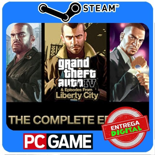 Grand Theft Auto Iv Complete Edition Pc Steam Cd-key Gta4