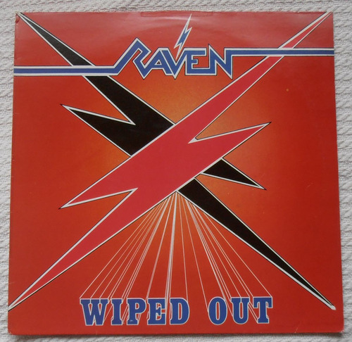 Raven - Wiped Out ( L P 1ra. Ed. U K 1982)