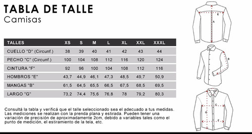 Imagen 3 de 3 de Camisa Galgos Elastizada Slim Fit Hombre- Quality Import Usa
