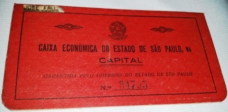 Caderneta Poupança Cx Economica Esp 1939 Caixa Economica