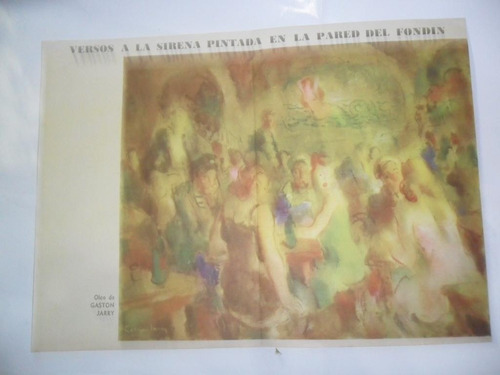 Versos A La Sirena Fondin Gaston Jarry Eduardo Baliari 1953