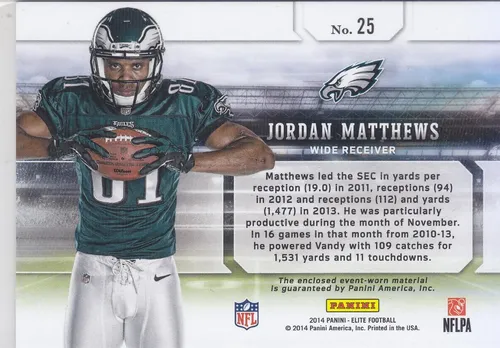 Eagles matthews jersey discount
