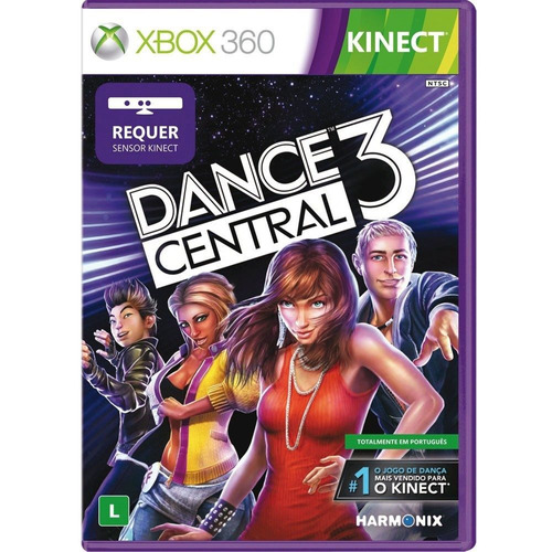 Dance Central 3 Kinect Xbox 360 Jogo Original Em Português