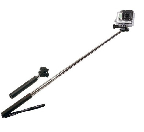 Bastão De Mão Retratil Monopod TriPod Para Gopro Go Pro Cel