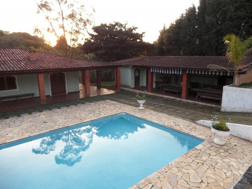 Linda Chácára C/lago Em Ibiúna; São; 5.000m2 Piscina, Churra