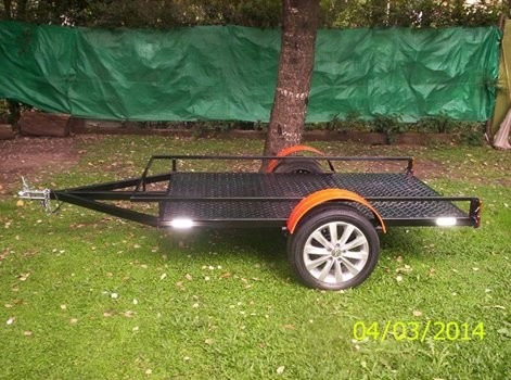 Trailer Para Cuatriciclo Cuatri Moto 1,24 X 2,25 Util