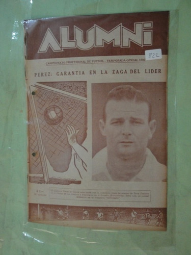 Revista Alumni 822 Perez De River Plate