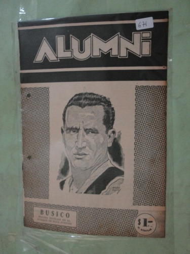 Revista Alumni 671 Busico De Boca Juniors