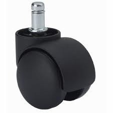 Imagen 3 de 4 de Ruedas Para Sillas Sillones Ejecutivos Giratorias (5 Ruedas)