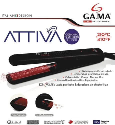 Planchita gama attiva ceramic tourmaline sale