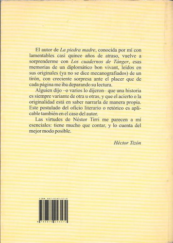 Los Cuadernos De Tanger - Nestor Tirri - Simurg