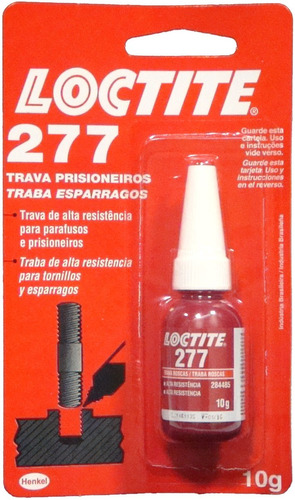 Trabado De Roscas 277 X 10 Gr Blister Loctite