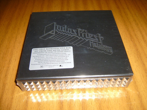 Box Judas Priest / Metalogy (nuevo Y Sellado) 4cd+dvd+libro