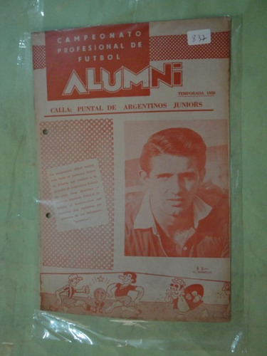 Revista Alumni 837 Calla De Argentinos Juniors