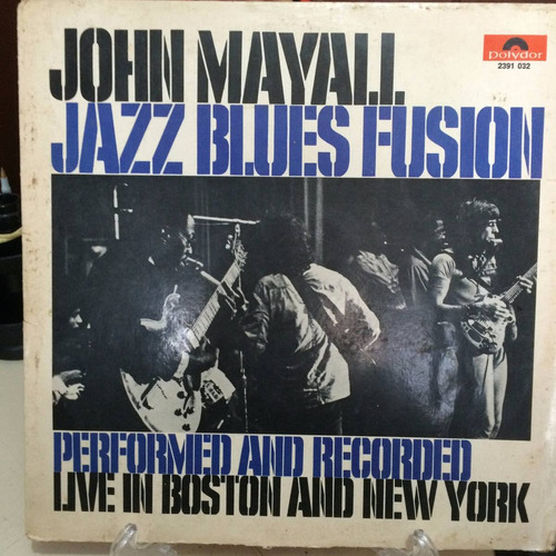 Lp-john Mayall- Jazz Blues Fusion