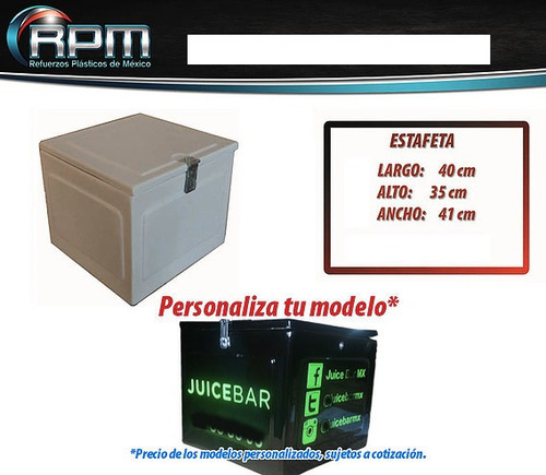 Caja De Reparto - Estafeta - Envio Gratis