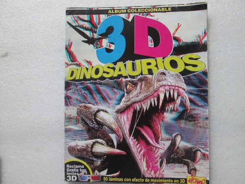 Album Dinosaurios 3d