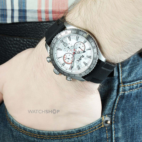 Relógio Michael Kors Mk8353 Richardson Orig Silver Silicon