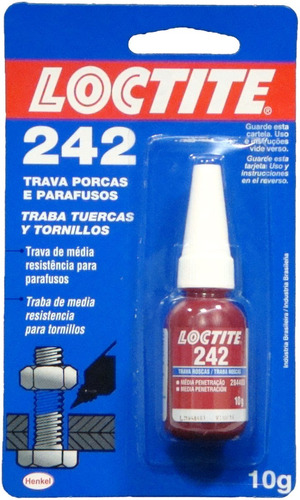 Trabado De Roscas 242 X 10 Gr Blister Loctite