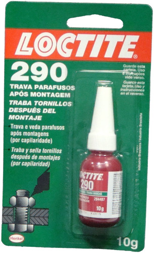 Pack X2 Trabado De Roscas 290 X 10 Gr Blister Loctite