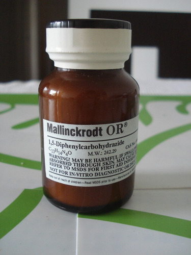 1,5 Difenilcarbohidrazida Mallinckrodt Reactivo Laborat Jmg