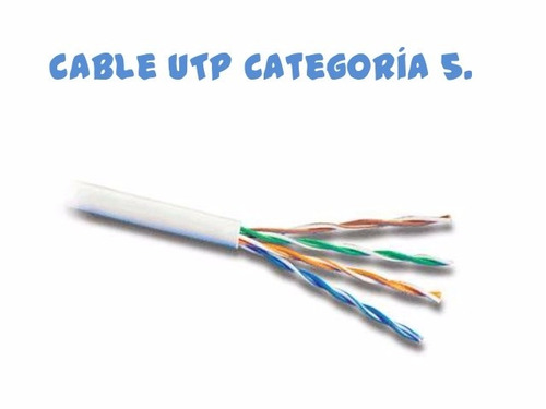 Cable De Red Para Internet X5m Utp Módem Router Bsasb