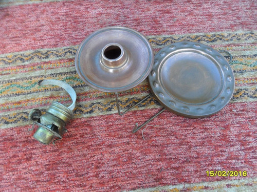 Antiguo ? Mechero Mecherito Farolito Lampara Cobre A Reparar (Usado)