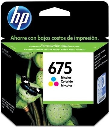 Cartucho Hewlett Packard 675 Color (cc691al)