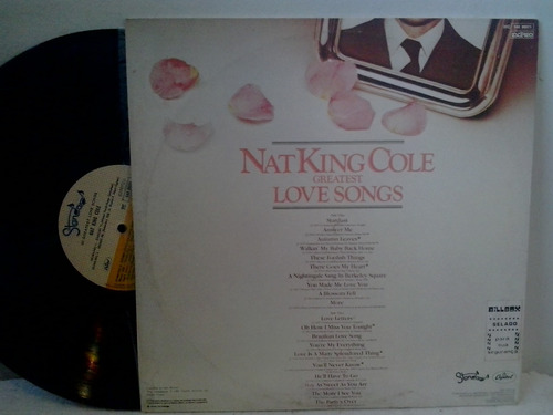 Lp Nat King Cile Greatest Love Songs Envio 14,00$ (Usado)