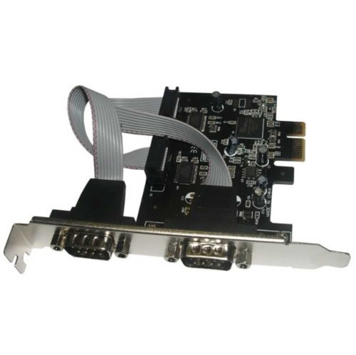 Placa Pci Express A 2 Puertos Serie Rs232 Db9 Serial Pci-e