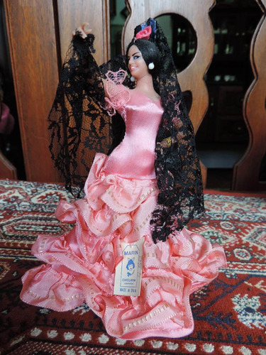 Boneca Espanhola Marin Chiclana 19cm X 16cm #3777