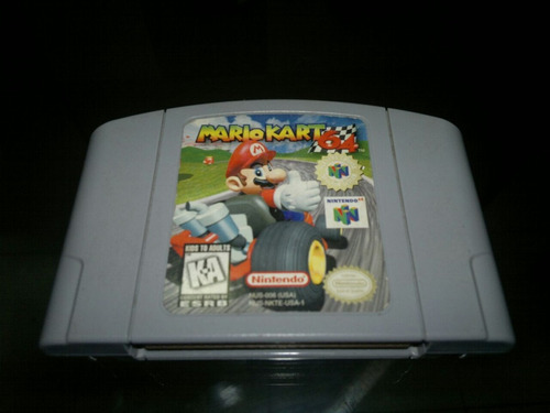 Mario Kart Para Nintendo 64 Funcionando Perfectamente.