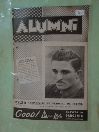 Revista Alumni 860 Alvarez De Central Cordoba Conde De Velez