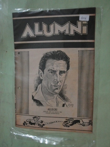 Revista Alumni 606 Allegri De Velez Sarsfield