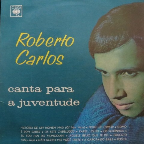 Lp  Roberto Carlos   -  Canta Para A Juventude  - Vinil Raro