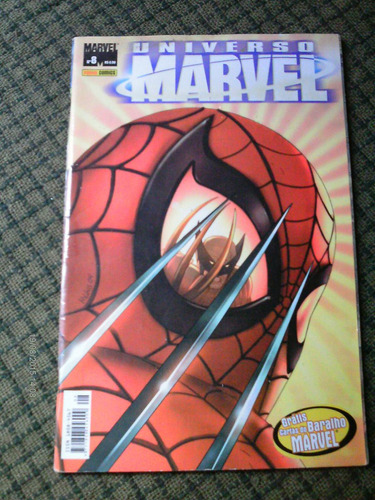 Universo Marvel N.08 - 1* Serie Panini Comics Sem Baralho !