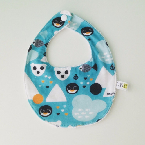 Baberos Redondos De Toalla Diseño Bebe