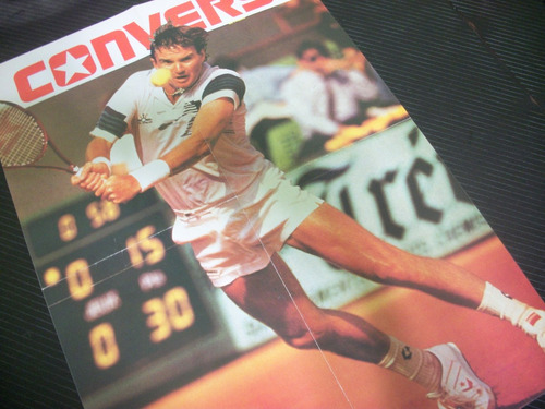 Poster De Tenis - Jimmy Connors (Usado)