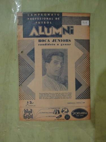 Revista Alumni 909 Roma De Boca Juniors - Ferro Carril Oeste