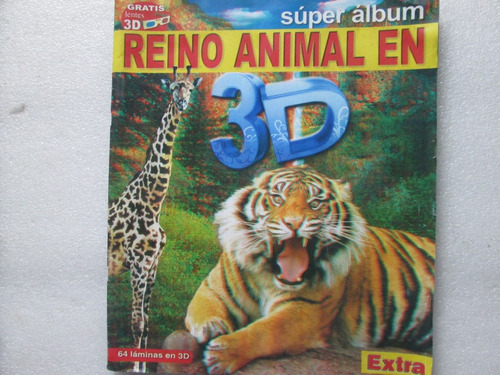 Album  Reino Animal En 3d