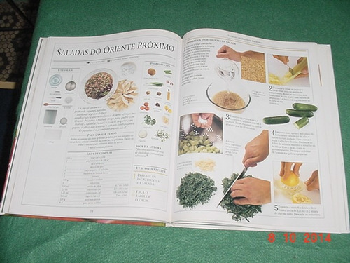 * Culinária Ilustrada Passo A Passo - Saladas *