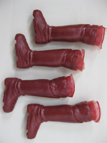 Botas Tipo Mego Para Superman Ensueño Y Otros De 12 (Usado)