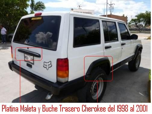 Buches De Jeep Cherokee 98 Al 2001 Y Platina Trasera Maleta