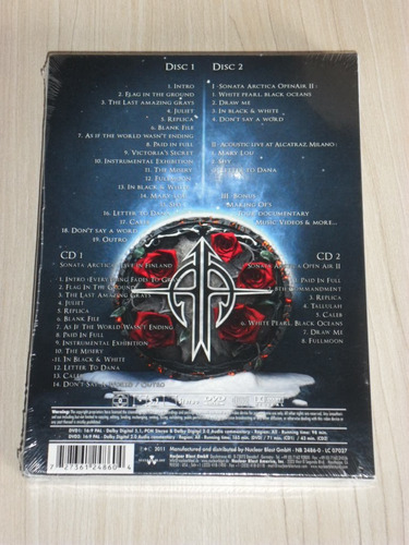 Box Sonata Arctica - En vivo en Finlandia (2 DVDs + 2 Cds) Lacrad