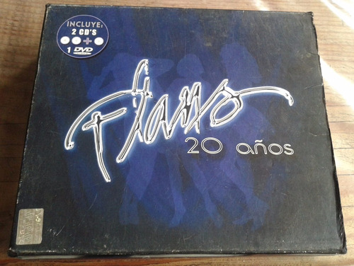 Flans 20 Años Boxset De 2 Cds Y 1 Dvd 2005  Bvf