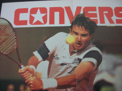 Poster De Tenis - Jimmy Connors (Usado)