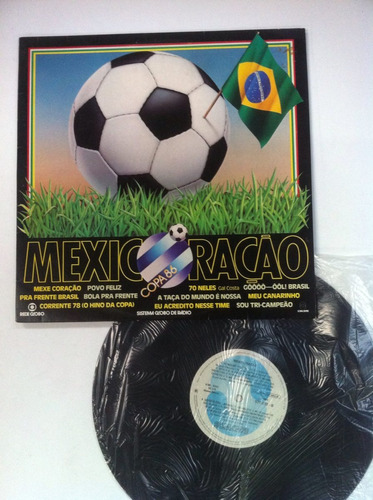 Lp Vinil Mexicoracao Copa Do Mundo De 1986